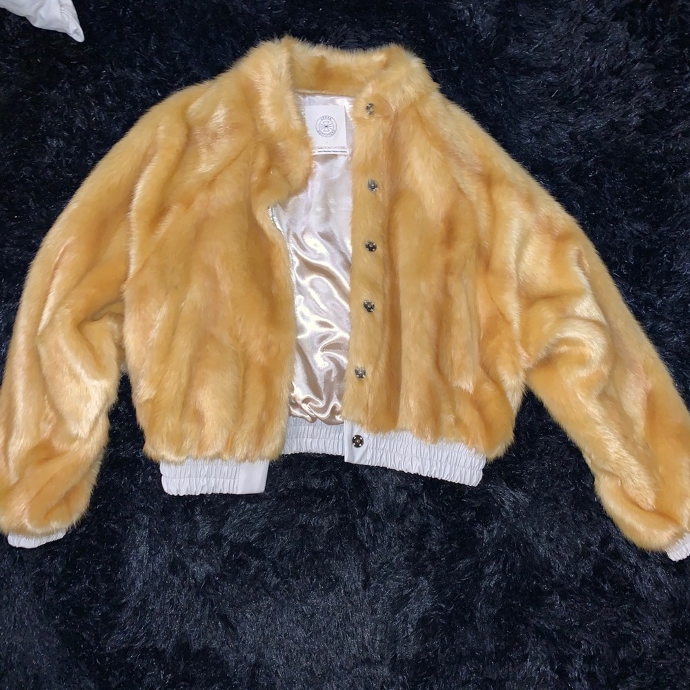 Urban outfitters fur jacket